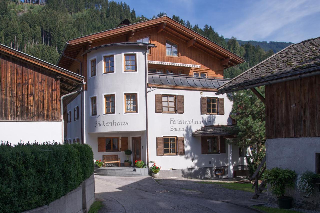 Ferienwohnungen Baeckenhaus Stumm Esterno foto